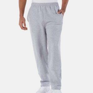 Champion Open-Bottom Sweatpants with Pockets