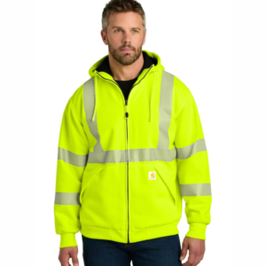 Carhartt ANSI 107 Class 3 Safety Full Zip Sweatshirts
