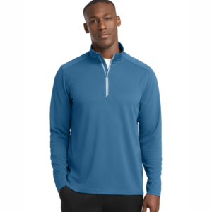 Athletic Textured Quarter-Zips