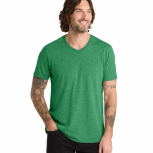 Unisex V-Neck Organic Triblend T-Shirts by Allmade