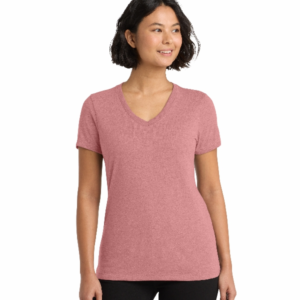 Women's V-Neck Organic Triblend T-Shirts by Allmade