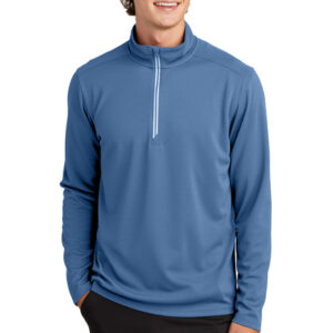 Athletic Textured Quarter-Zips