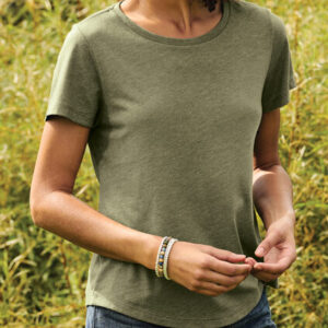 Women's Scoop Neck Triblend T-Shirts by Allmade