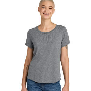 Women's Scoop Neck Organic Triblend T-Shirts by Allmade