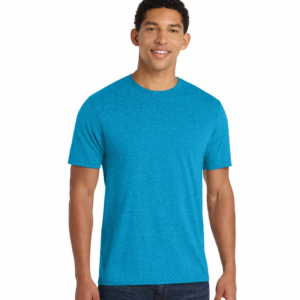 Soft Ringspun Blended Heather Tees by Port and Company