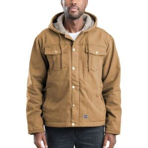 Sherpa Lined Hooded Work Jackets