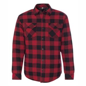 Quilted Flannel Shirt Jackets