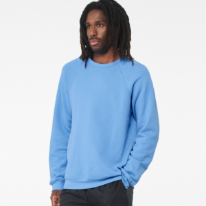 Bella+Canvas Soft Raglan Crewneck Sweatshirts