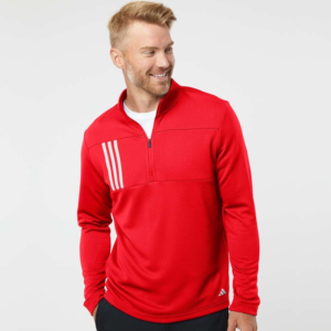 Adidas 3 Stripe Quarter-Zips