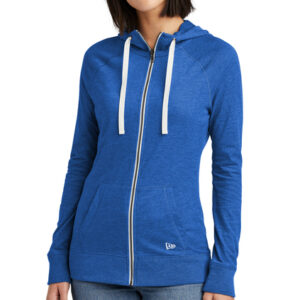 New Era Women's Sueded Cotton Blend Full-Zip Hoodies