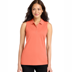 Women's Sleeveless Performance Golf Polos