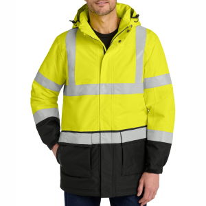 ANSI 107 Class 3 Heavy Winter Safety Parkas