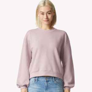 Women's Boxy Crop Sweatshirts