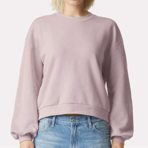 Women's Boxy Crop Sweatshirts