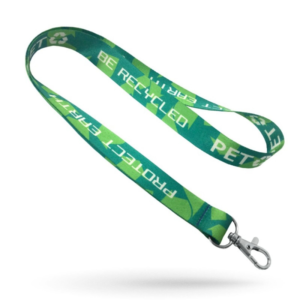Custom Lanyards Made with Recycled Materials (Minimum 100)