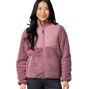 Quilted Women's Teddy Fleece Jackets