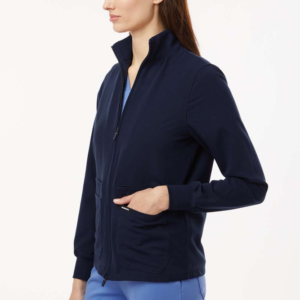Jaanuu Women's Full Zip Scrub Jackets