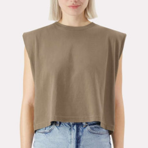 Women's 80s Style Muscle Crop Tanks