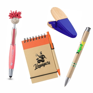 Eco-Friendly Pens, Notepads, and Office Items