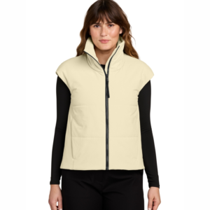 Recycled Women's Stretch Puffy Vests by MiiR
