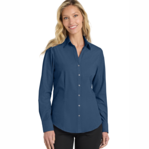 Women's Easy Care Crosshatch Button-Down Shirts