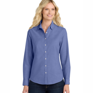 Port Authority SuperPro Oxford Button-Up Women's Shirts