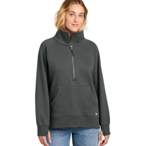 New Era Women's Heritage Half Zip Sweatshirts