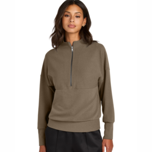 Women's Linear Textured Quarter-Zip by Mercer+Mettle