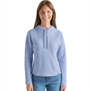 Women's Texture Knit Hoodies