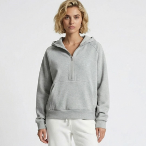 Women's Half Zip Hooded Sweatshirts